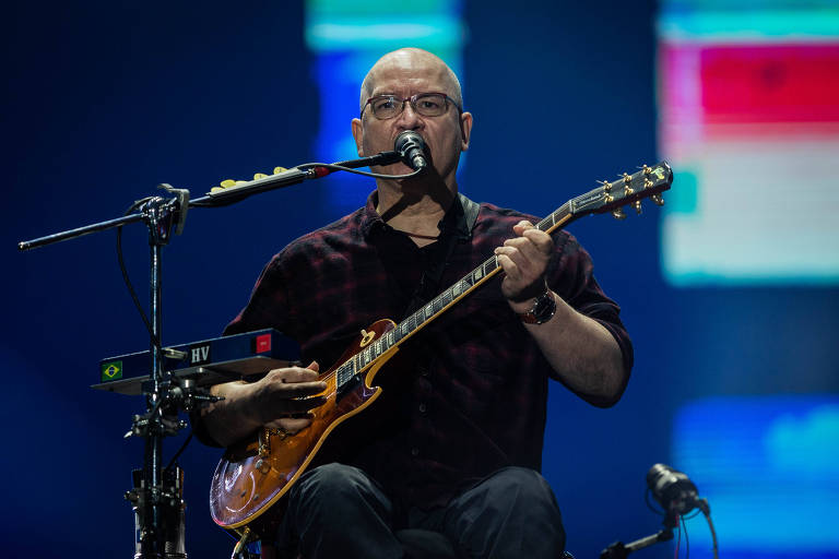 Show da banda Os Paralamas do Sucesso, no palco Mundo, durante o festival Rock in Rio