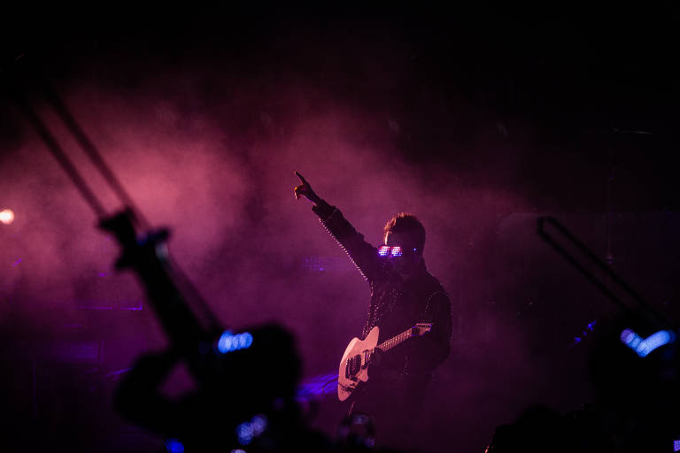 Show da banda Muse fecha o sétimo dia de Rock in Rio na Cidade do Rock