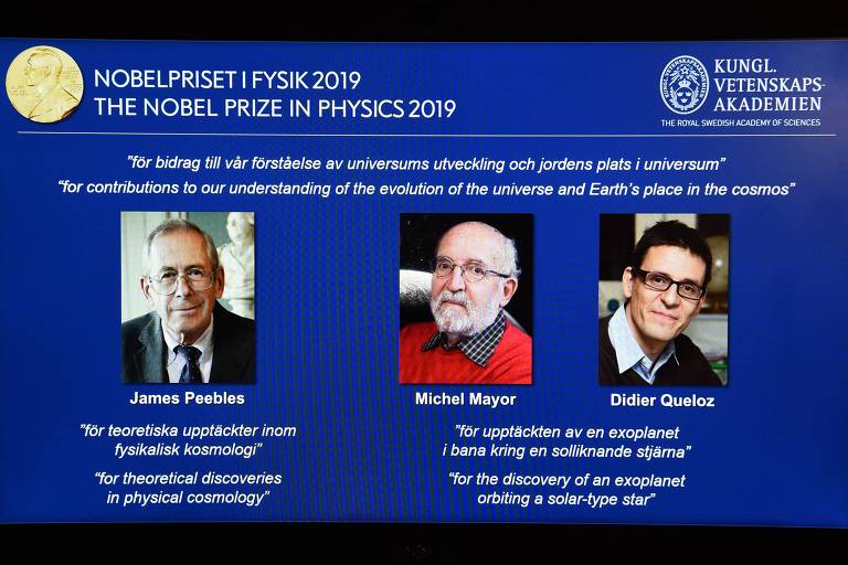 Cientistas que ajudaram a explicar o Universo ganham Nobel de Física de 2019
