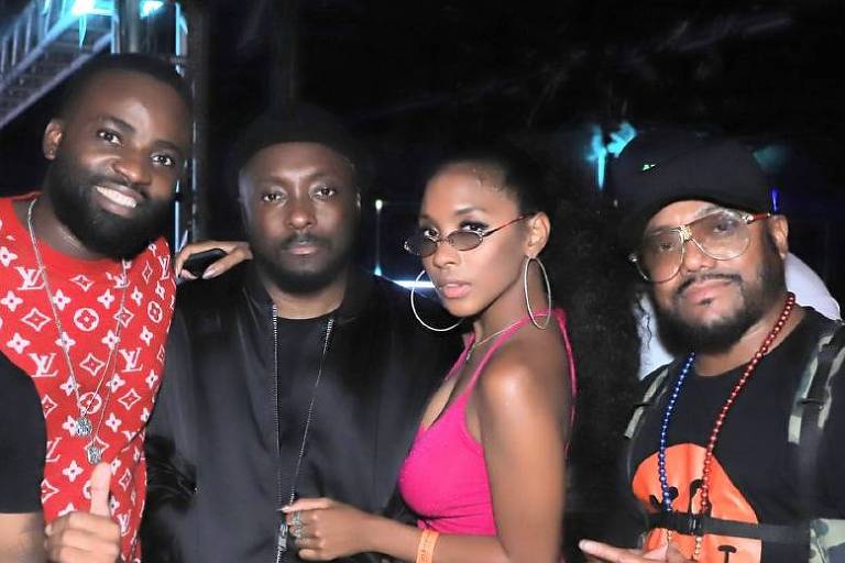 Black Eyed Peas cogita parceria com KondZilla para lançar clipe gravado no Rio