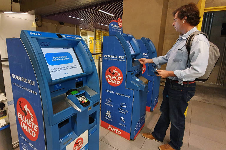 Como recarregar o Bilhete Único com cartão de crédito em SP. 