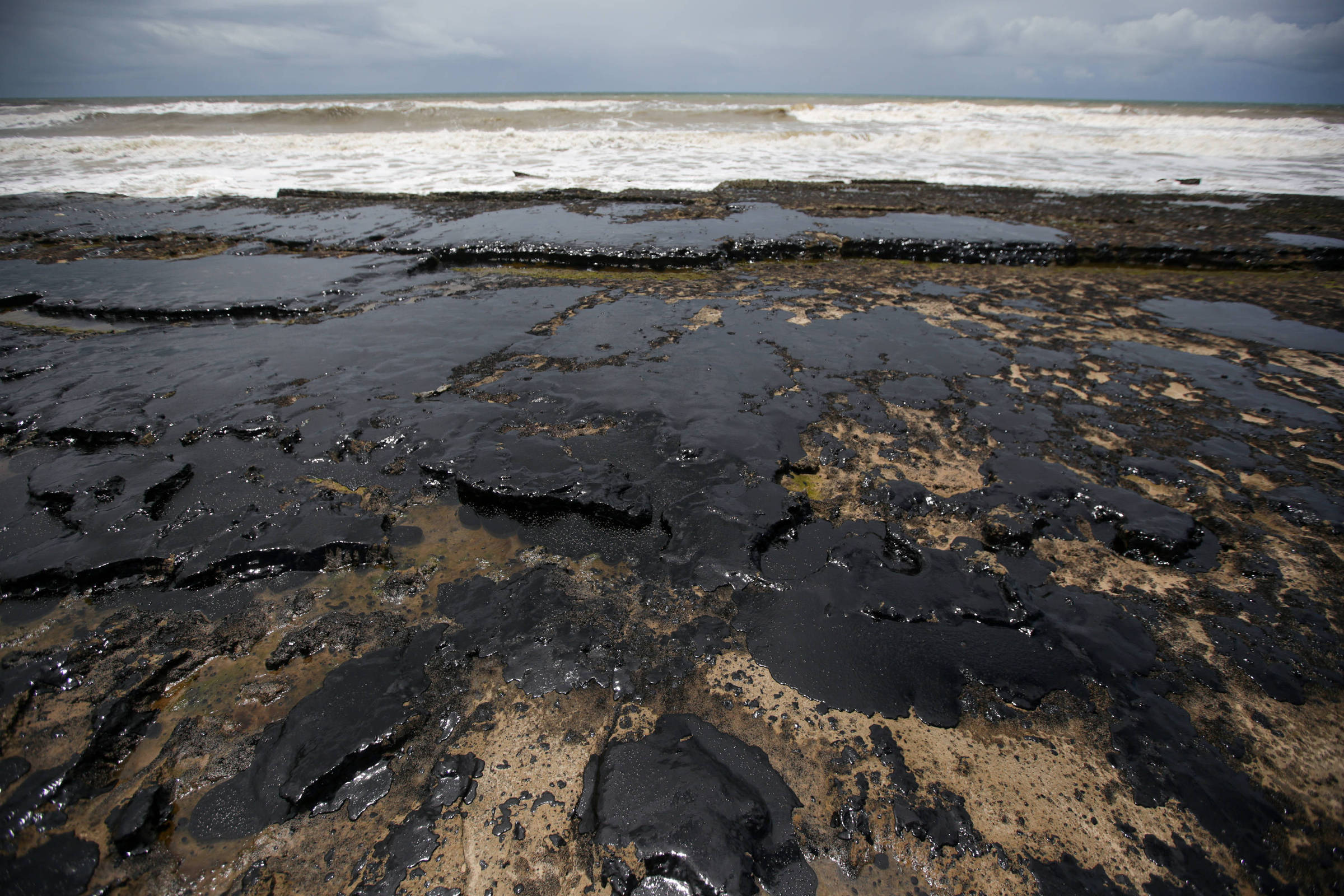 ambiente                                              Simulações apontam que petróleo veio do alto-mar, longe da costa do Nordeste