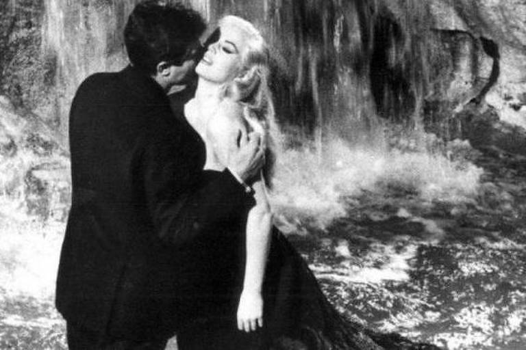 O clássico 'A Doce Vida', de Fellini, com Anita Ekberg e Marcello Mastroianni, está entre os 10 primeiros colocados da votação