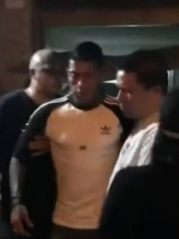 O jogador Ralf, do Corinthians, que se envolveu em um acidente de carro em São Paulo na noite desta sexta-feira (11)
