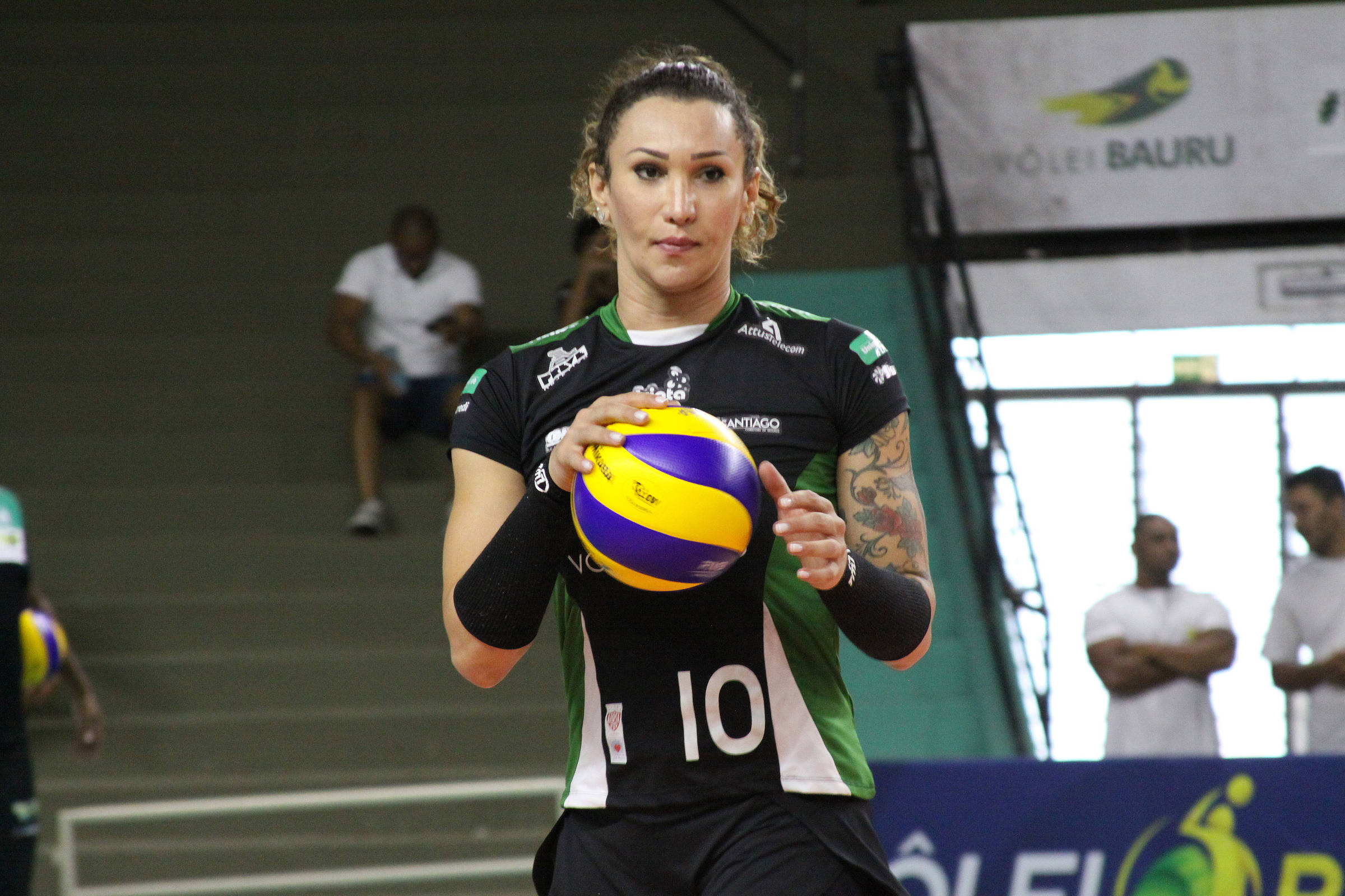 Tifanny Abreu, primeira jogadora trans da Superliga 14/10/2019 Esporte Fotografia Folha Tifanny Abreu, primeira jogadora trans da Superliga 14/10/2019 Esporte Fotografia Folha