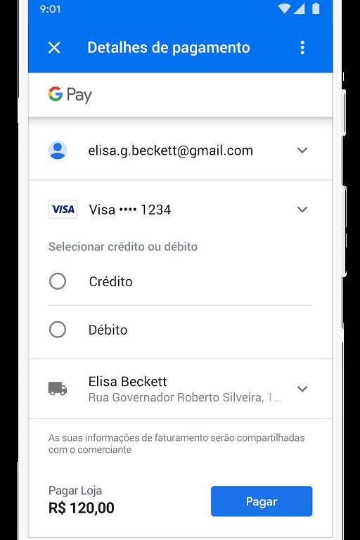 Usuários de Android poderão realizar compras com débito por meio do Google Pay