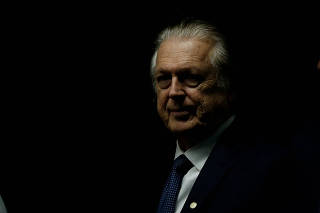 FILE PHOTO: Luciano Bivar President of PSL is seen at the National Congress, in Brasilia