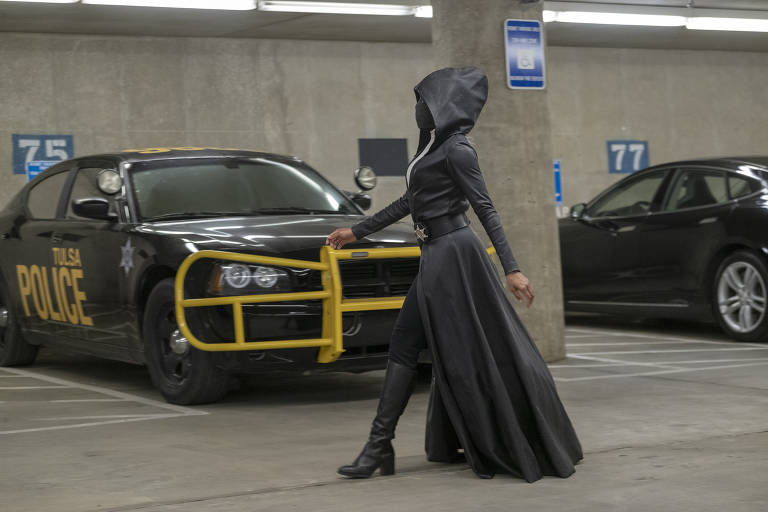 Cena da série 'Watchmen', da HBO