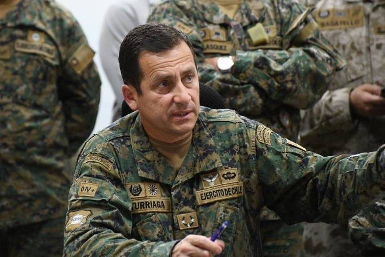 Javier Iturriaga, general do Exército do Chile e comandante das forças de defesa durante o estado de emergência