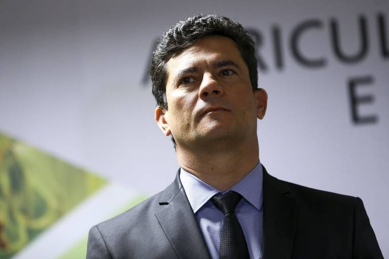 O ministro da Justiça, Sergio Moro, que critica a possibilidade do fim da prisão imediata após segunda instância