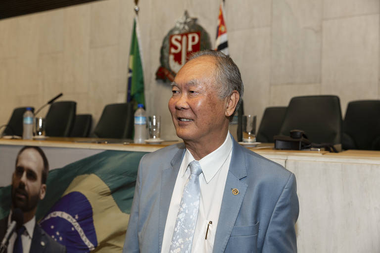 O deputado estadual Coronel Nishikawa