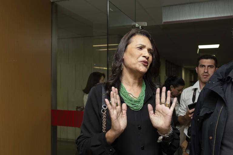 A deputada estadual Valeria Bolsonaro 