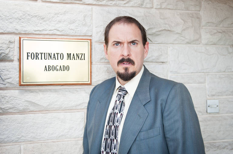 Andrés Parra em cena do longa argentino 'A Odisseia dos Tontos', dirigido por Sebastián Borensztein