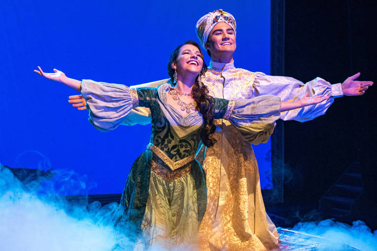 'Aladdin, o Musical' estreia em São Paulo