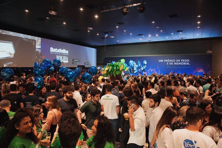 Público na festa de premiação da 29ª Folha Top of Mind