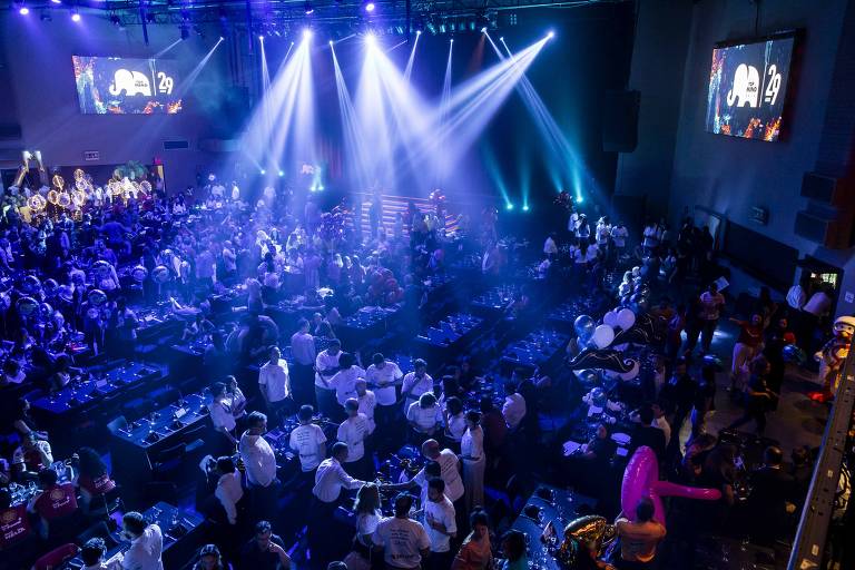 Festa de premiação Top Of Mind, realizada na casa de show Tom Brasil