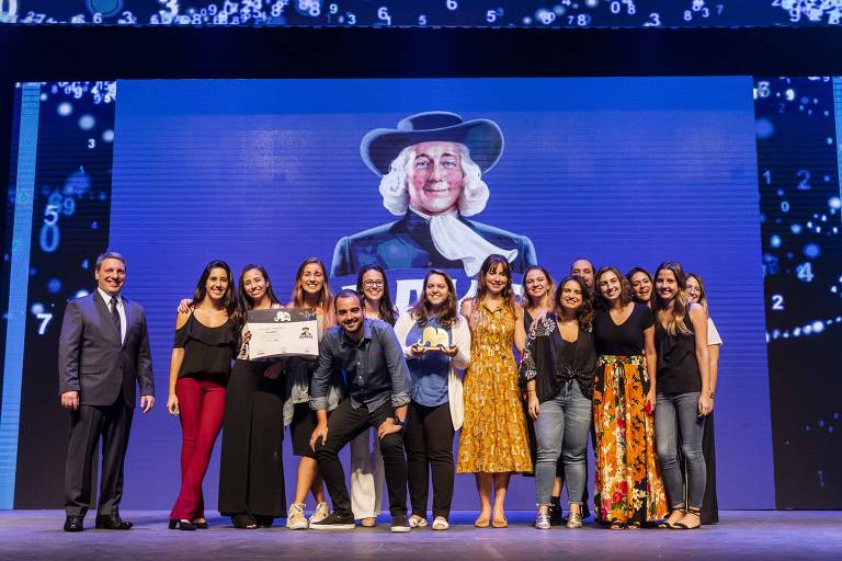 Festa de premiação Top Of Mind, realizada na casa de show Tom Brasil