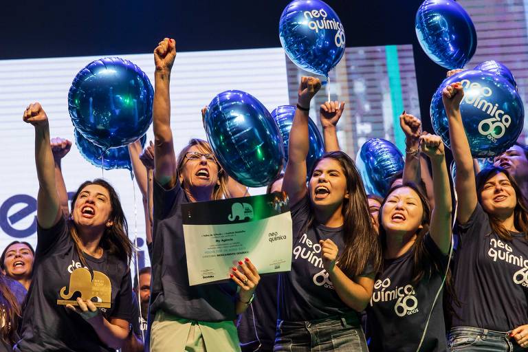 Festa de premiação Top Of Mind, realizada na casa de show Tom Brasil