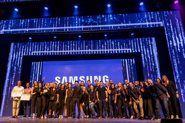 Festa de premiação Top Of Mind, realizada na casa de show Tom Brasil