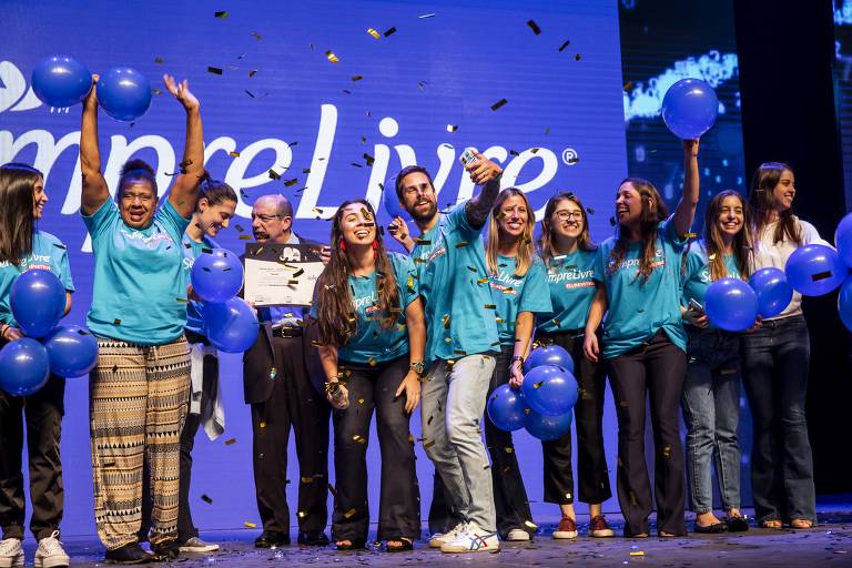 Festa de premiação Top Of Mind, realizada na casa de show Tom Brasil