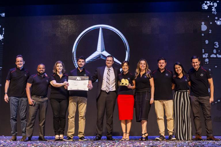 Festa de premiação Top Of Mind, realizada na casa de show Tom Brasil