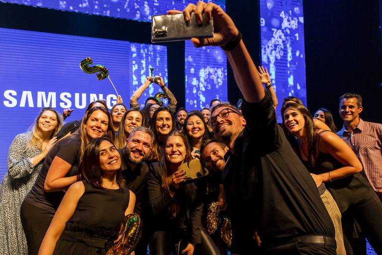 Festa de premiação Top Of Mind, realizada na casa de show Tom Brasil