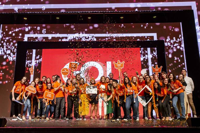 Festa de premiação Top Of Mind, realizada na casa de show Tom Brasil