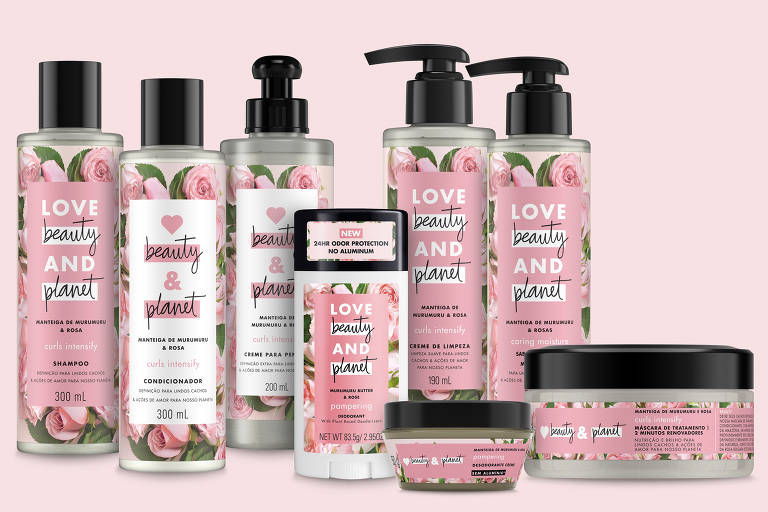 Linha para cachos Love Beauty Planet