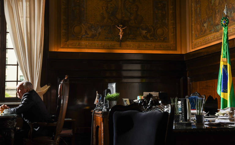 Entrevista com o presidente do Tribunal de Justiça de São Paulo, desembargador Manoel Pereira Calças, que está em fim de mandato