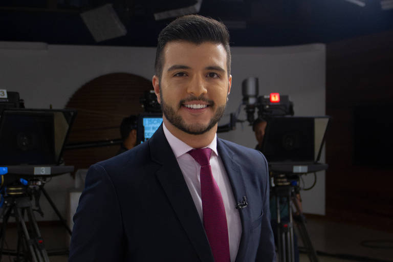O jornalista Matheus Ribeiro, 26