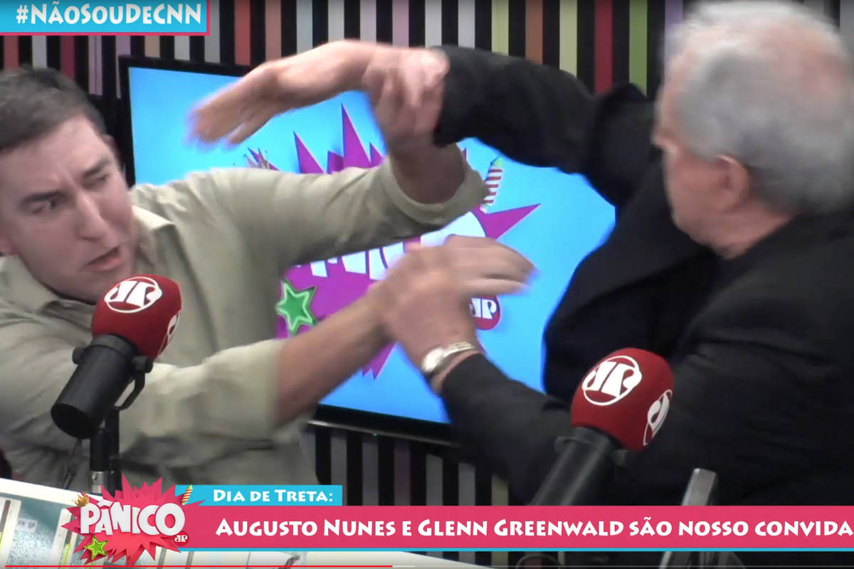 Lula diz que Augusto Nunes é 'figura nojenta' e parabeniza Glenn Greenwald