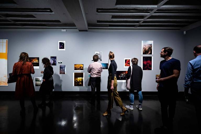 Sala da exposição 'No Photos on the Dance Floor'