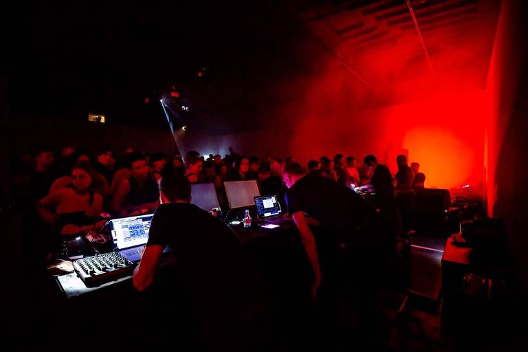 Clube noturno em Berlim