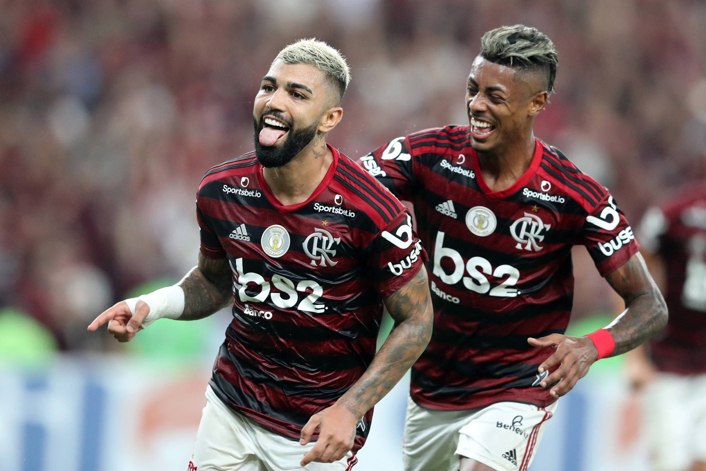 Novo reforços do Flamengo, Gerson e Pablo Marí fazem primeiro