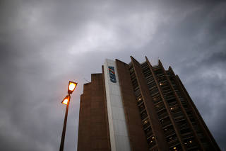 Caixa Economica Federal bank headquarters building is seen in Brasilia