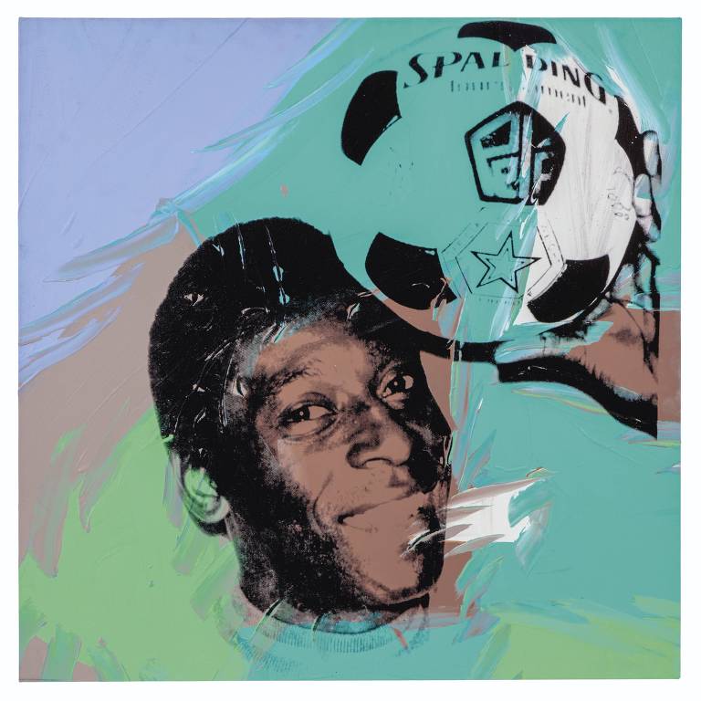 Confira os retratos da série 'Atletas' de Andy Warhol