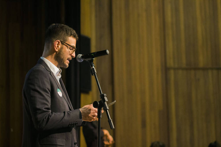 Sergio Andrade, diretor da Agenda Pública, em abertura do Festival ODS em 2019