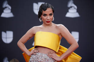 The 20th Annual Latin Grammy Awards ? Arrivals ? Las Vegas, Nevada, U.S., November 14, 2019 - Anitta