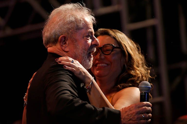 Lula e a sua mulher, Rosângela da Silva