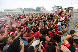 Copa Libertadores - Flamengo departure to Lima