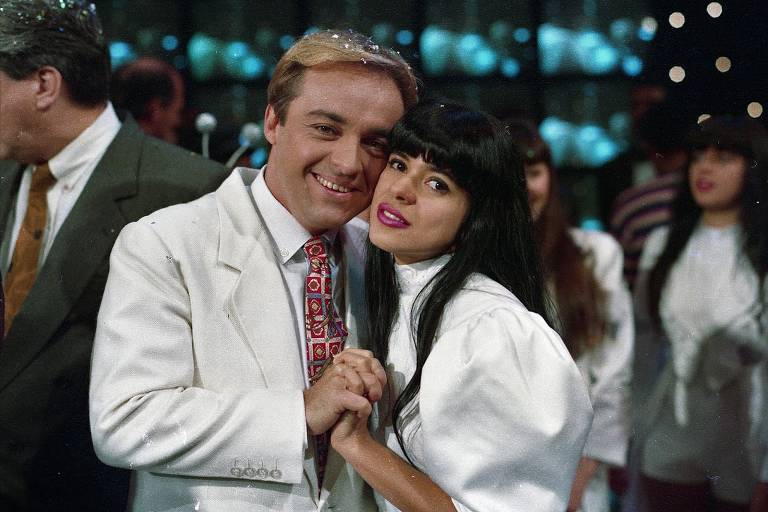 Gugu no programa 'Aqui Tem', em  1992