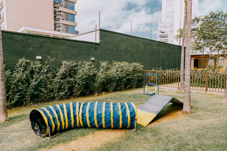 Área para pets do Life Club Mogilar, em Mogi das Cruzes (Grande São Paulo)