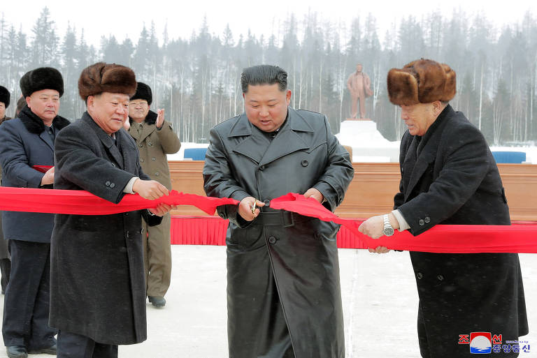 Kim Jong-un inaugura cidade perto de montanha sagrada na Coreia do Norte