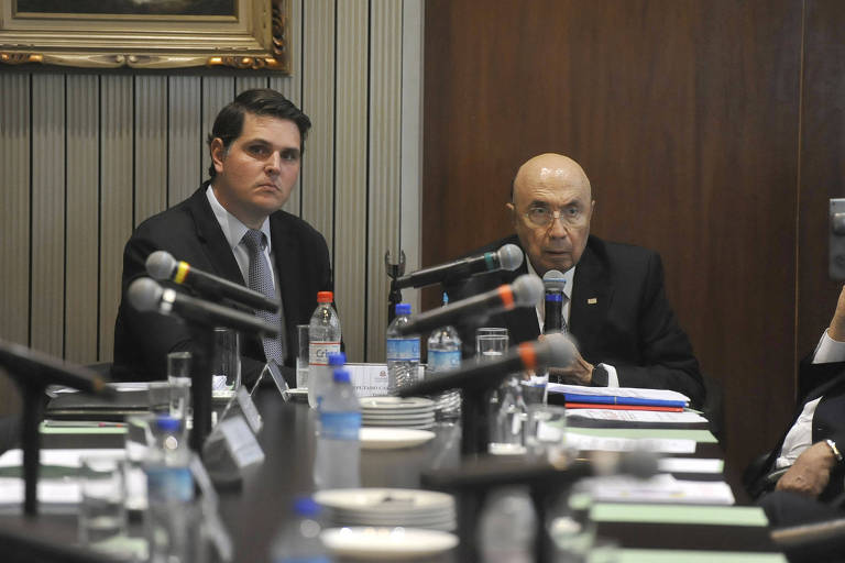 9 de dezembro de 2019: Alesp apresenta agravo contra liminar do TJ-SP; presidente Cauê Macris (esquerda na foto) decide que não levará nenhum outro tema ao plenário até que o pedido de cassação da liminar seja deliberado