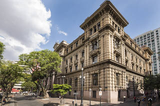 Fachada do prédio do Palácio da Justiça de São Paulo