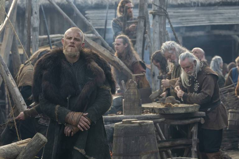 Cena da série "Vikings"