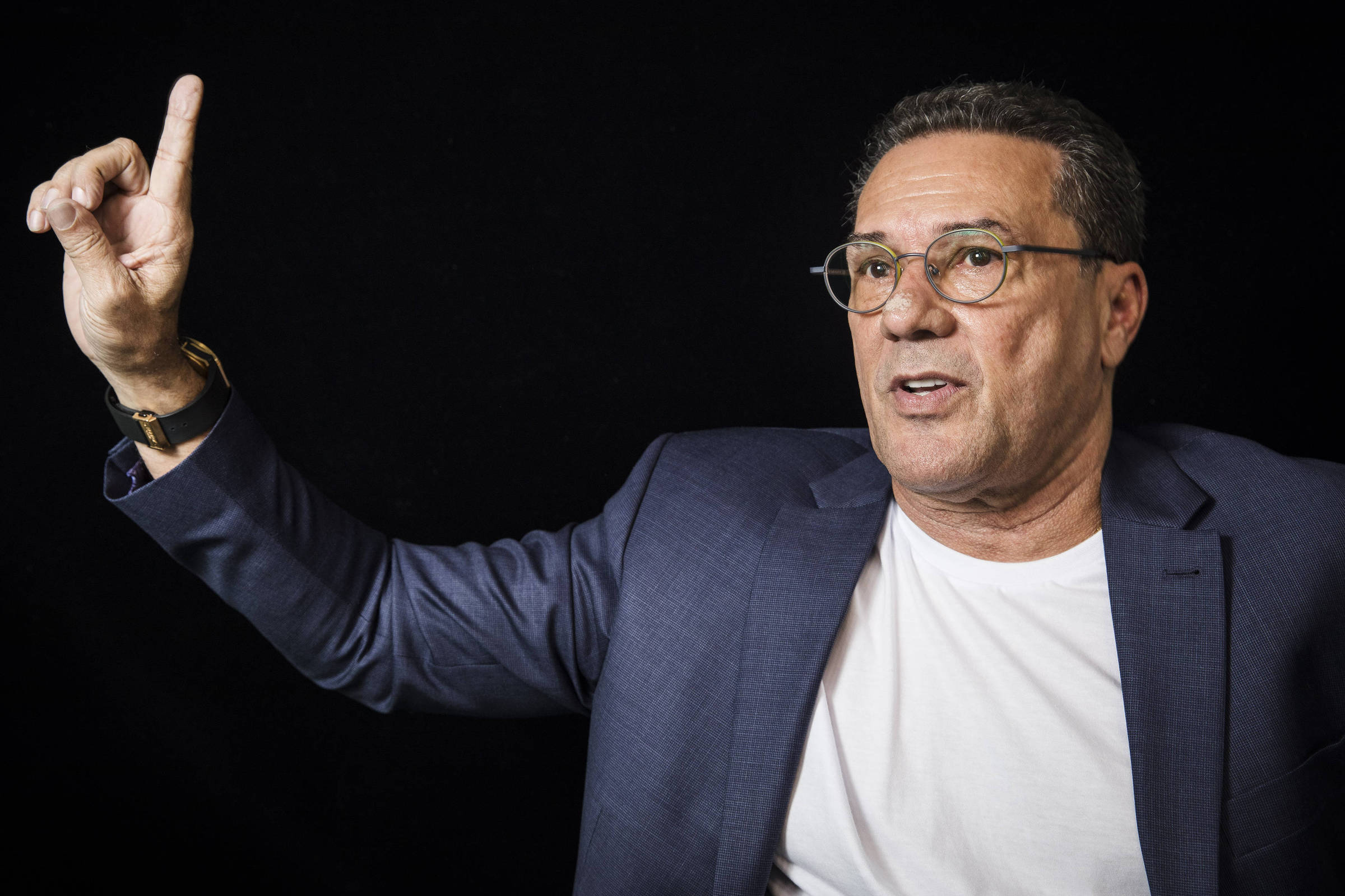 Petista, Luxemburgo previu cumprimento a Bolsonaro no Palmeiras