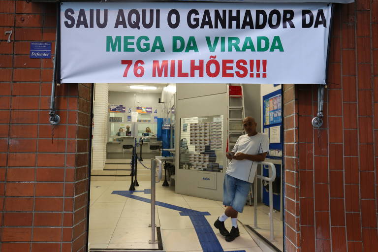 Em 2019, duas casas lotéricas de São Paulo tiveram ganhadores da Mega da Virada