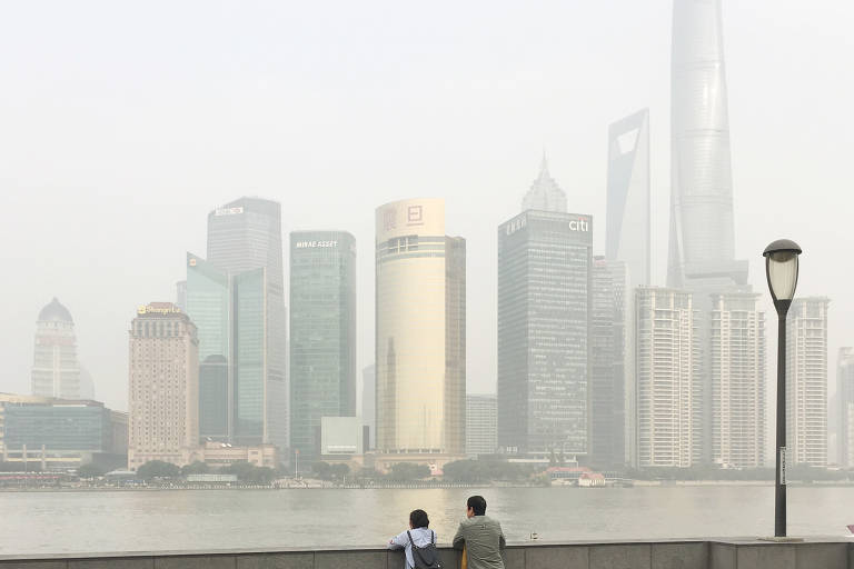 Xangai, na China, tem 25,6 milhões de habitantes