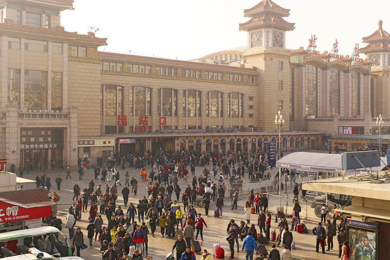 Pequim, capital da China, tem 19,6 milhões de habitantes